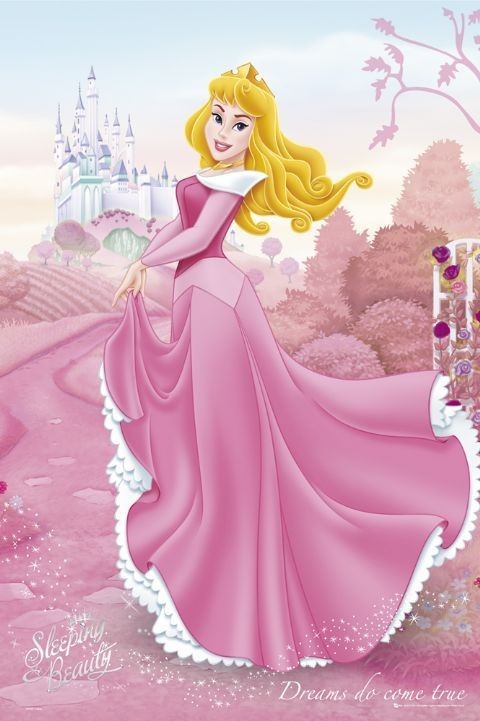 Poster DISNEY PRINCESS - sleeping beauty