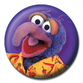 Button MUPPETS - Gonzo