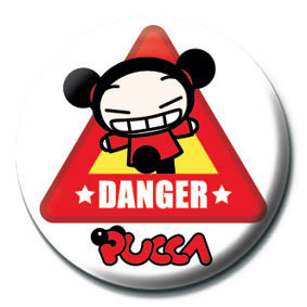 Kitűző PUCCA - danger
