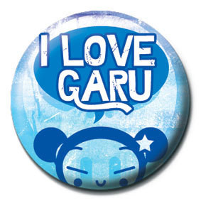 Button PUCCA - i love garu