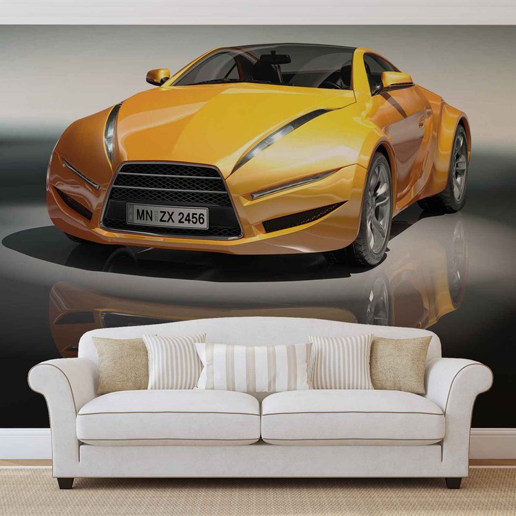 Carta da parati Auto Sportive da Corsa