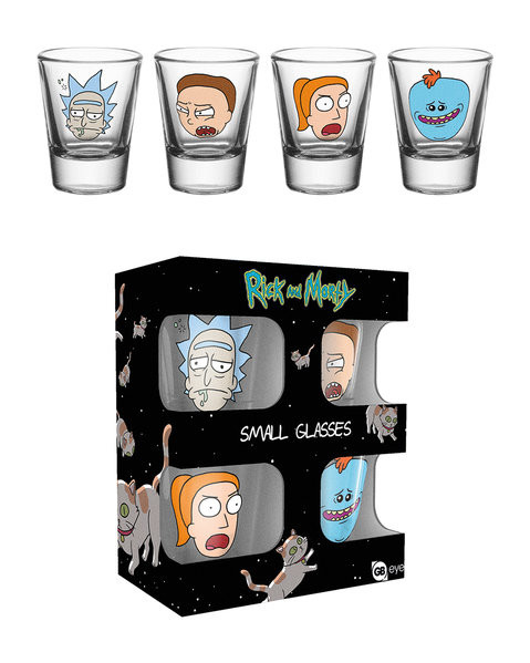 Pahar Rick and Morty - Faces