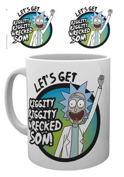 Kubek Rick And Morty - Wrecked