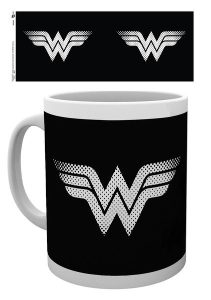 Tazza DC Comics - Wonder Woman monotone logo