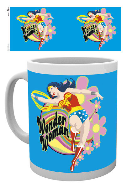 Tazza Wonder Woman - Flowers