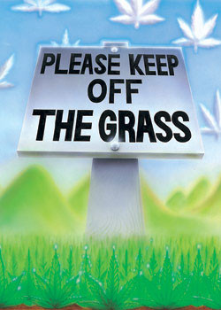 Poster Keep of the grass