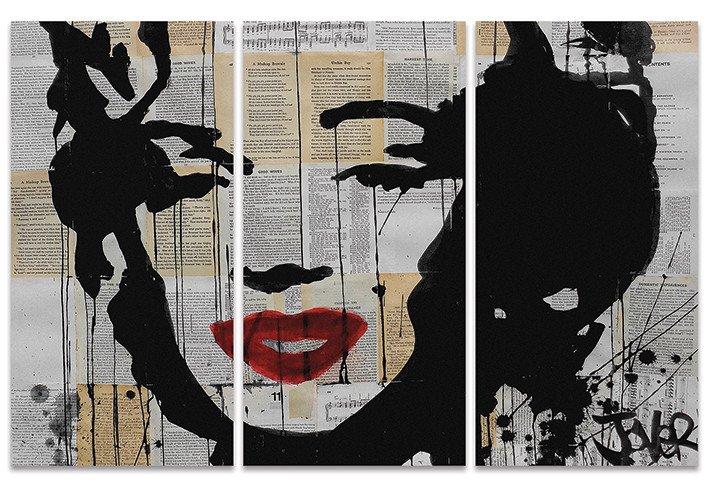 Obraz na plátně Loui Jover - Marilyn