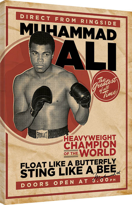 Obraz na plátně Muhammad Ali - Retro - Corbis