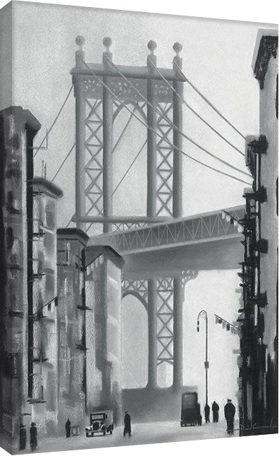 Obraz na płótnie David Cowden - Manhattan Morning