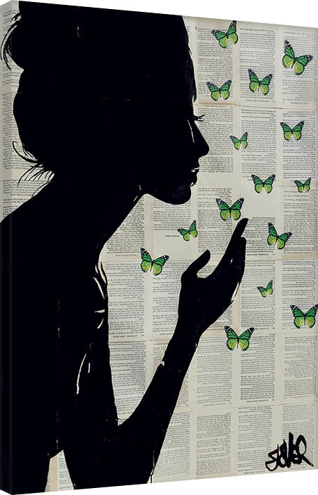 Bilde på lerret Loui Jover - Simplicity - Green