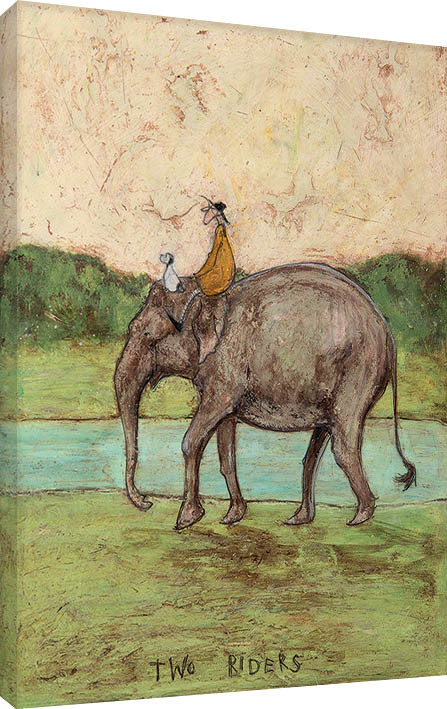Obraz na płótnie Sam Toft - Two Riders