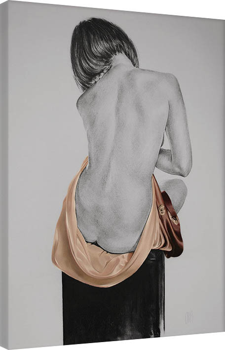 Tableau sur toile T. Good - Silk In Mocha