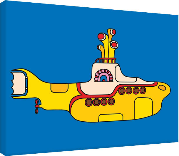 Obraz na płótnie The Beatles - Yellow Submarine Bold