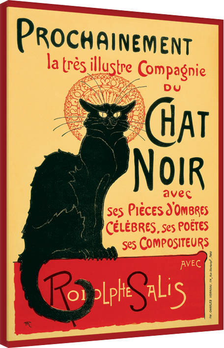 Obraz na plátně Chat Noir