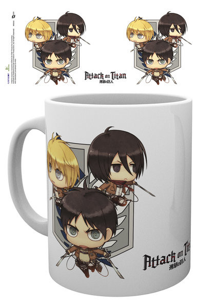 Kopp Attack on Titan (Shingeki no kyojin) - Chibi Trio