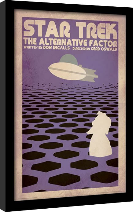 Rámovaný plakát Star Trek - The Alternative Factor