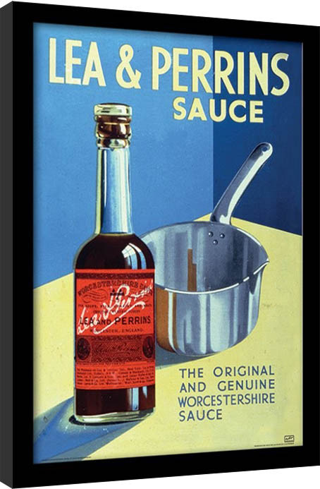 Poster incorniciato Lea & Perrins - The Original Worcester Sauce