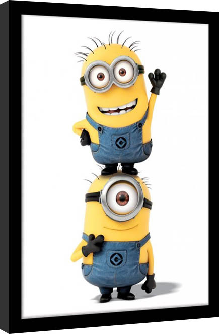 Gerahmte Poster Minions (Despicable Me) - Minions