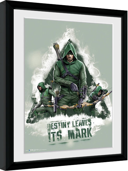 Rámovaný plakát Arrow - Destiny
