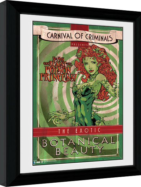 Gerahmte Poster Batman Comic - Circus Poison Ivy