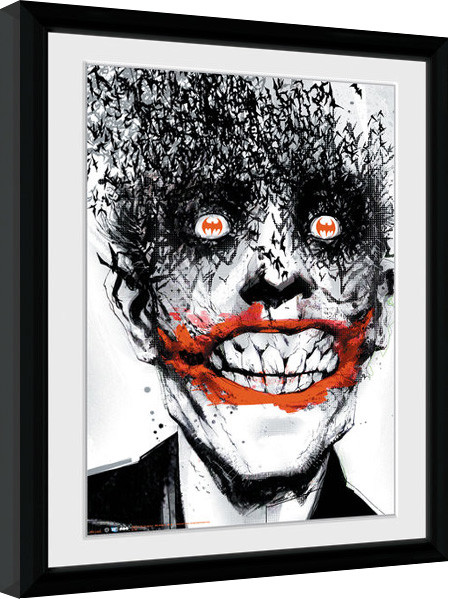Poster incorniciato Batman Comic - Joker