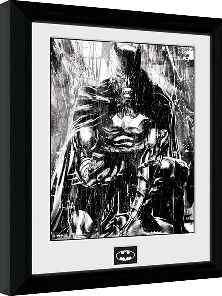 Indrammet plakat Batman Comic - Rain