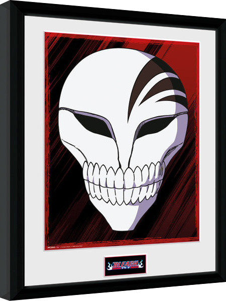 Zarámovaný plagát Bleach - Mask