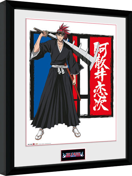 Poster enmarcado Bleach - Renji