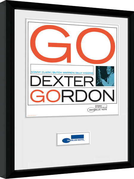 Ingelijste poster Blue Note - Dexter