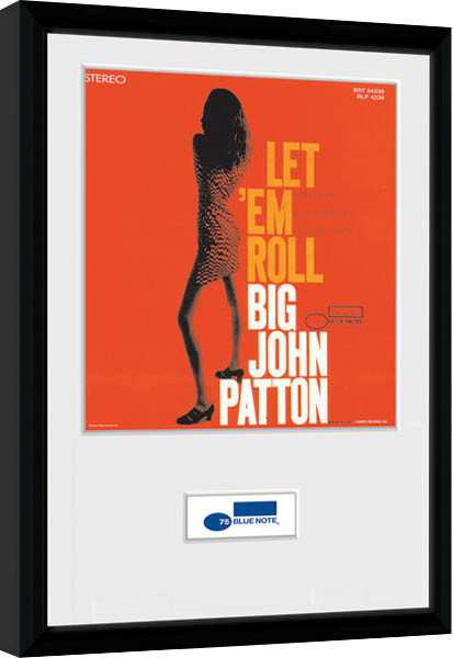 Rámovaný plakát Blue Note - Patton