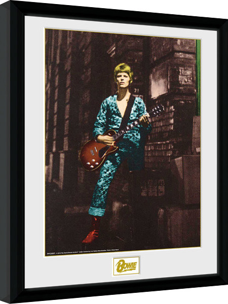 Innrammet plakat David Bowie - Street