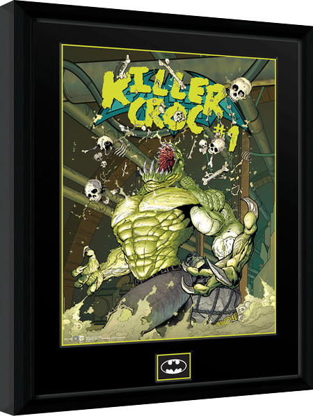 Zarámovaný plagát DC Comics - Killer Croc Sewers