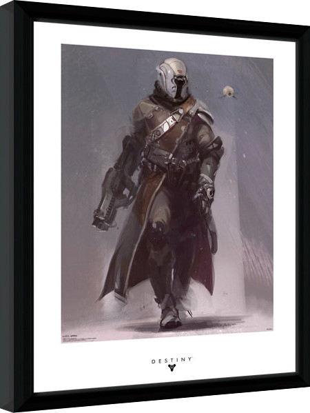 Poster înrămat Destiny - Warlock