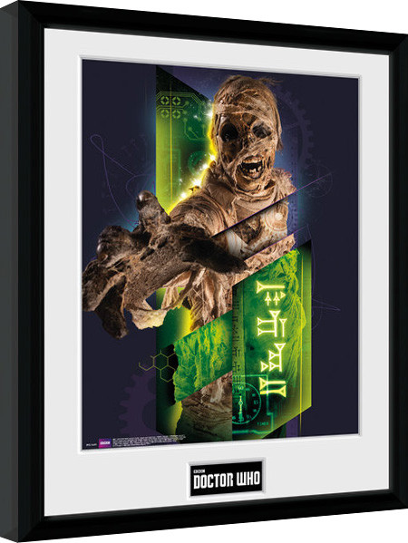 Ingelijste poster Doctor Who - Mummy
