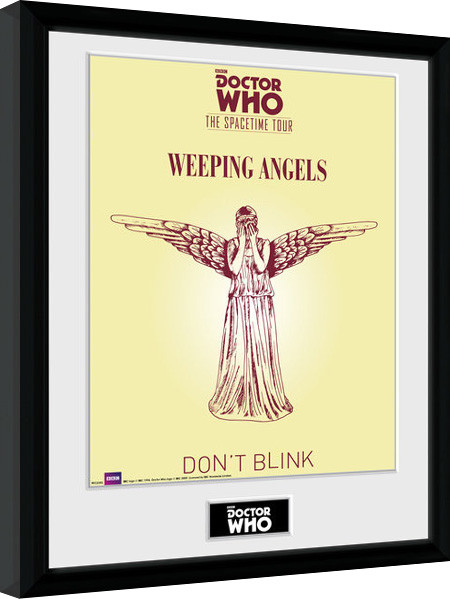 Poster incorniciato Doctor Who - Spacetime Tour Weeping Angels