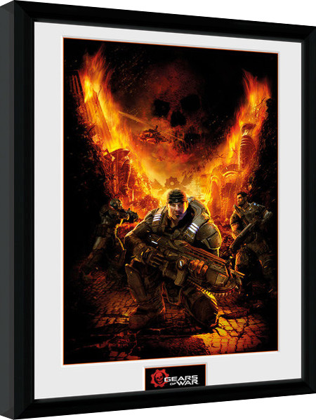 Poster incorniciato Gears of War - Gears 1