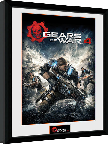 Poster incorniciato Gears of War 4 - Game Cover