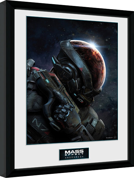 Rámovaný plakát Mass Effect Andromeda