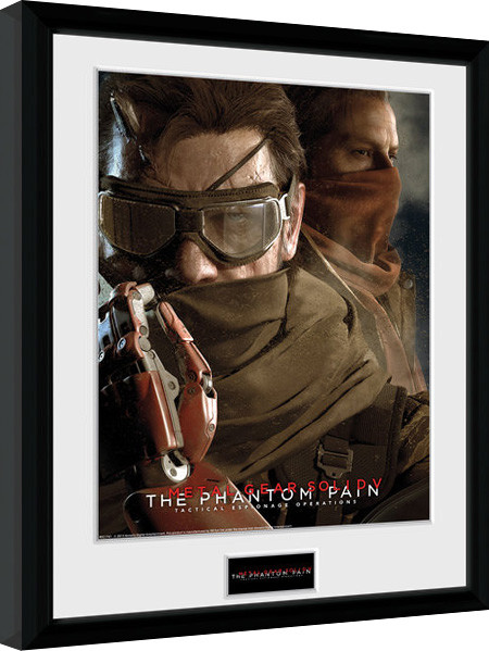 Framed Poster Metal Gear Solid V - Goggles
