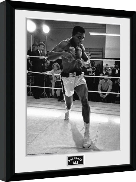 Inramad poster Muhammad Ali - Shadow Box