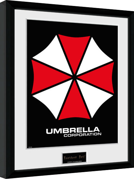 Oprawiony plakat Resident Evil - Umbrella