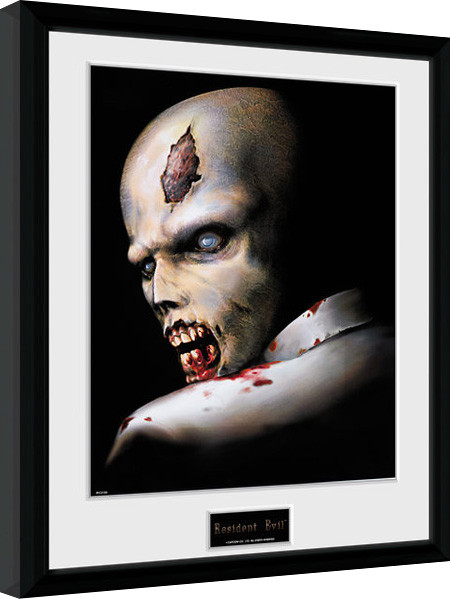 Oprawiony plakat Resident Evil - Zombie