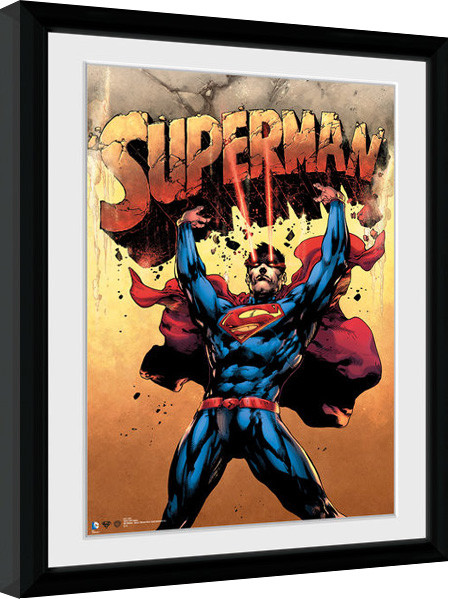 Poster incorniciato Superman - Strength