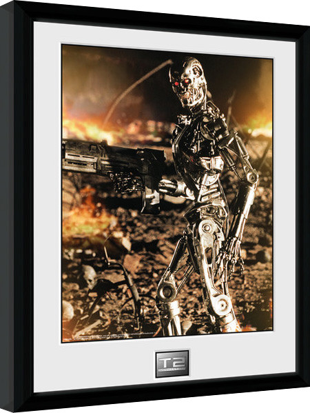 Ingelijste poster Terminator 2 - Endo