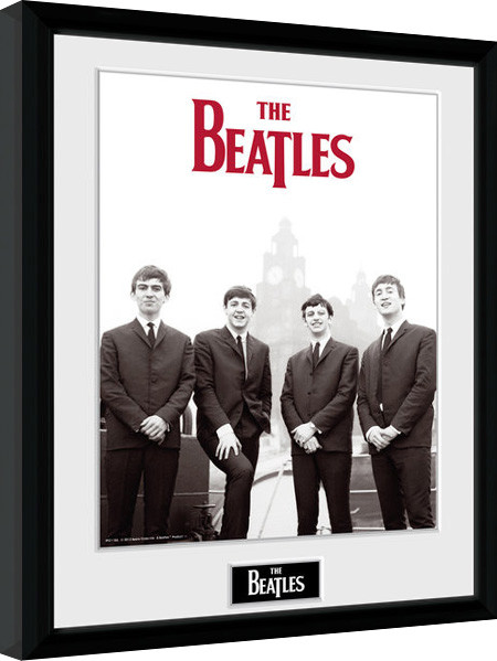 Oprawiony plakat The Beatles - Boat