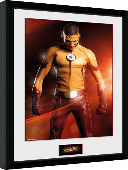 Gerahmte Poster The Flash - Kid Flash