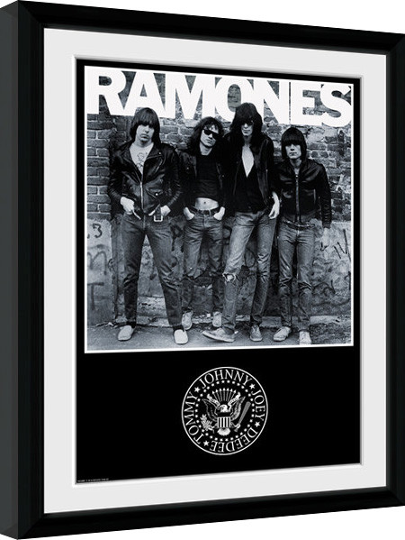 Oprawiony plakat The Ramones - Album
