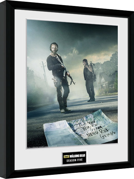 Poster incorniciato The Walking Dead - Season 5