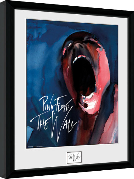 Gerahmte Poster Pink Floid: The Wall - Scream