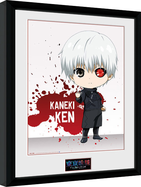 Gerahmte Poster Tokyo Ghoul - Chibi Ken